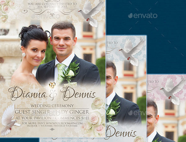 Sample Wedding Flyer Template