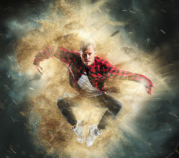SandDust Photoshop Action