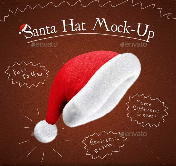 Santa Hat Mockups