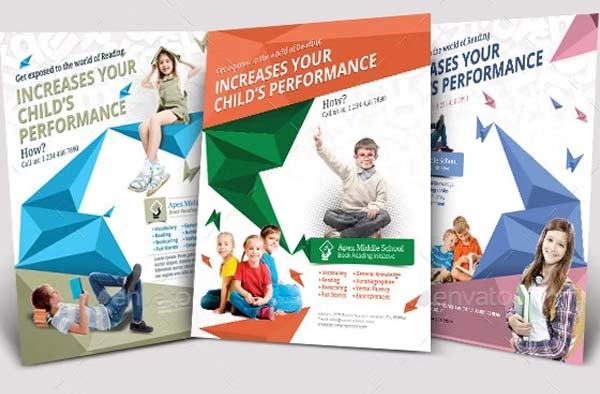 School Activities Flyer Template