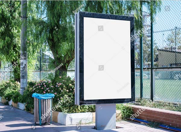 School Billboard Advertising Template