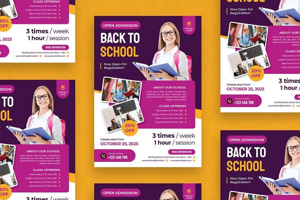 School Flyer Templates Download Word