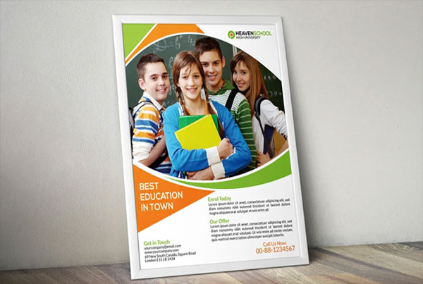 School Promotion Activities Flyer