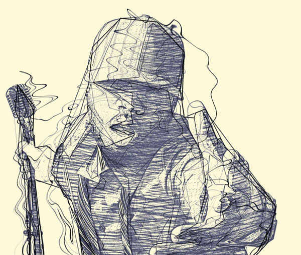 Scribble Pen Art Sketch Photoshop Action