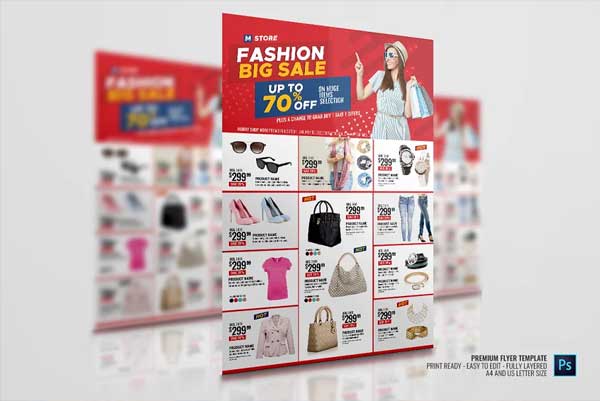 Season Fashion Sales Flyer