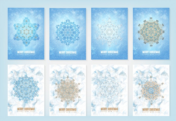 Set of Christmas Cards