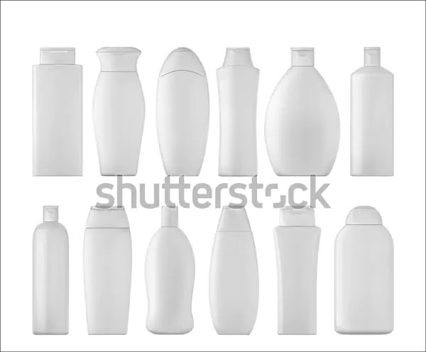Shampoo Bottles Mockup Set Template