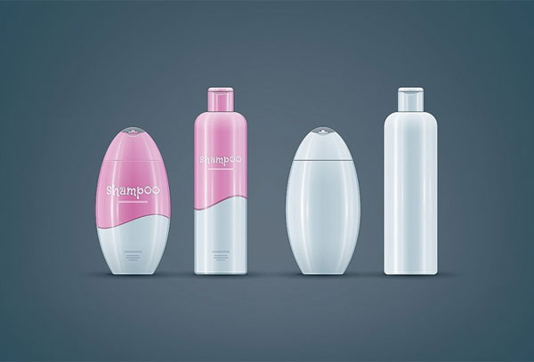 Shampoo Mottles Mock-up Set