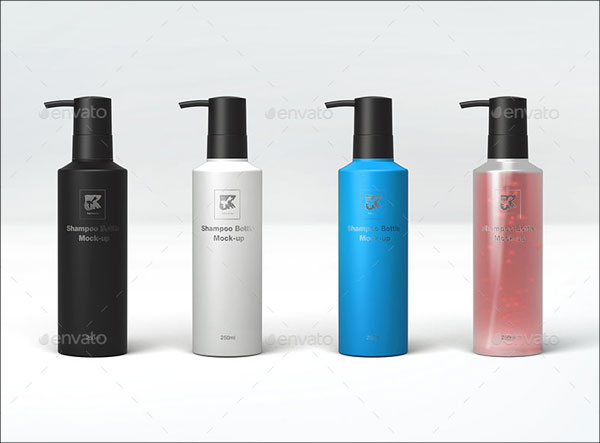Shampoo Bottle Mock-up