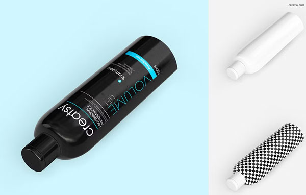 Shampoo Bottle Mockup Set