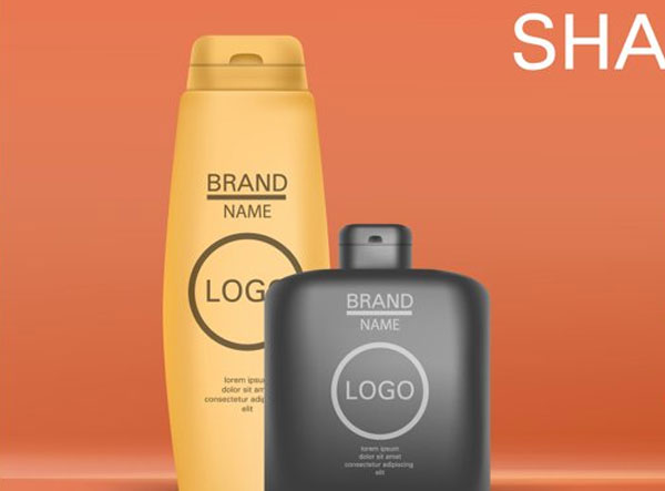 Shampoo Concept Mockup