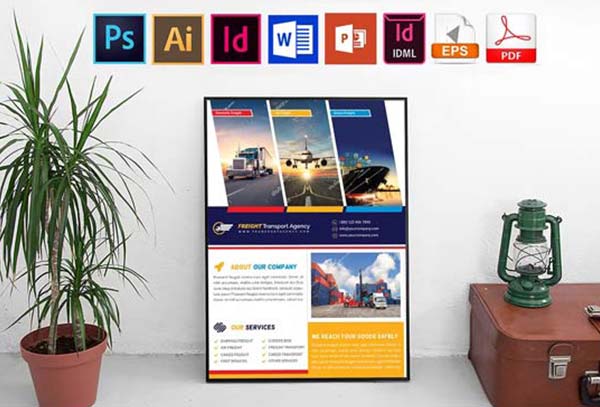 Shipping Flyer Templates Word Design