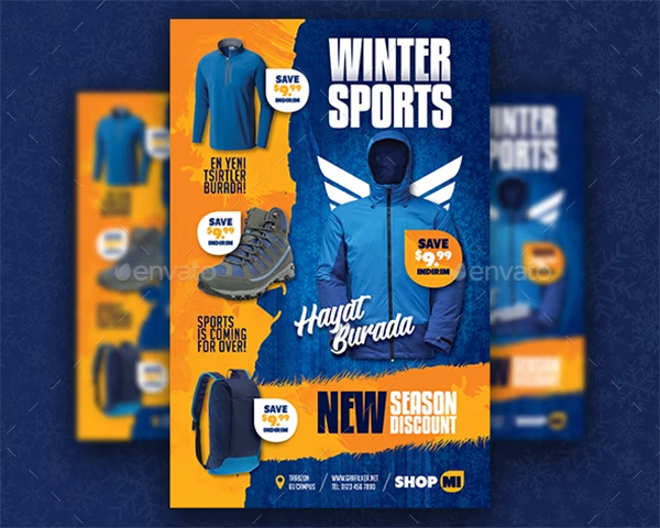 Shopping Product Poster PSD Templates