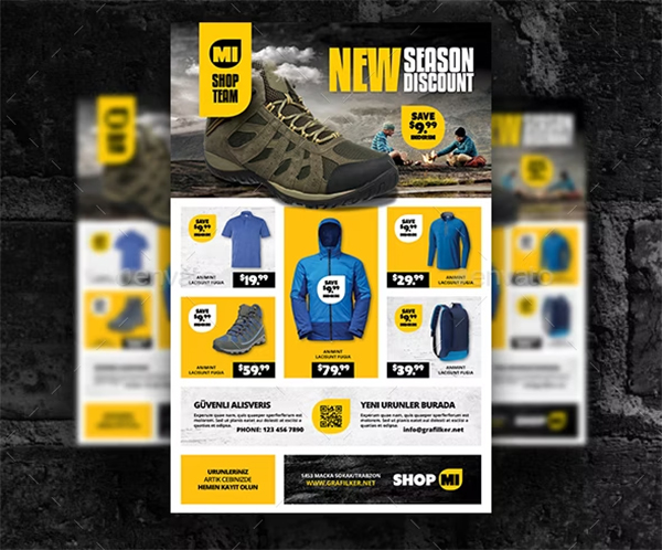 Shopping Product Poster Templates