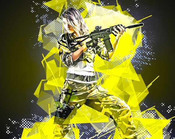 Sigma Abstract Photoshop Action