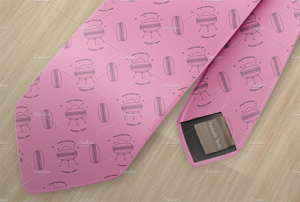 Silk Tie Mockup
