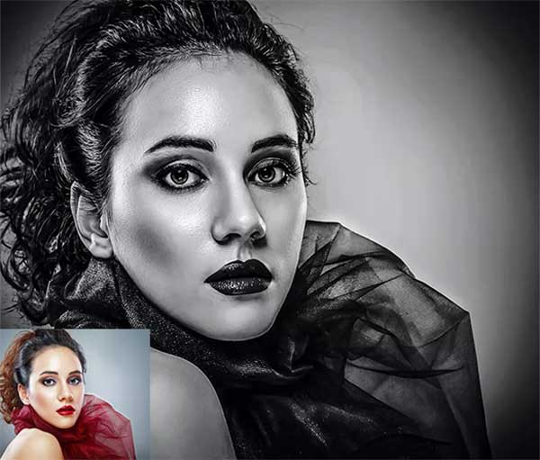 Silver Color Retouch Photoshop Actions