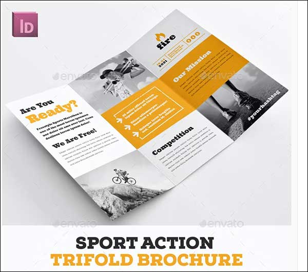 Simple Bike Rental Tri-fold Brochure