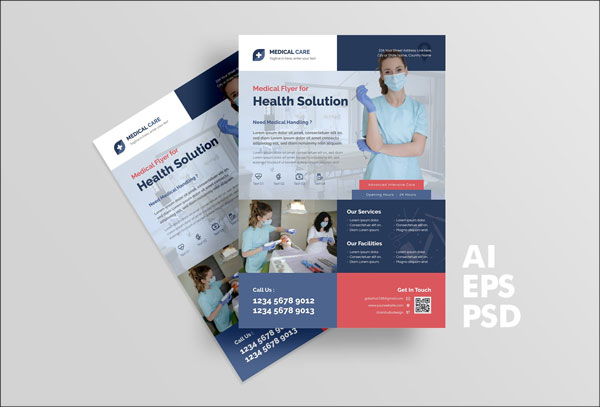 Simple Maternity Medical Flyer Template