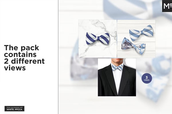 Simple Bow Tie Mock-up