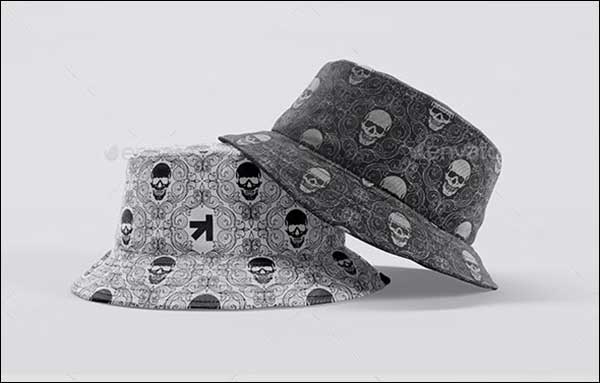 Simple Bucket Hat Mockup