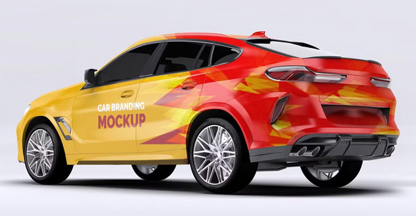 Simple Car Mockup Generator