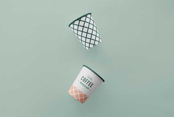 Simple Coffee Cup Mockup Free