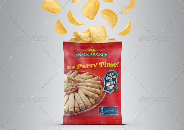 Simple Creative Plastic Bag Mockups