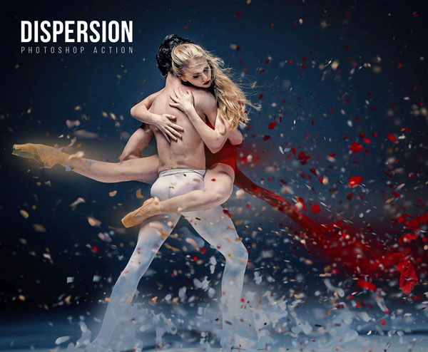 Simple Dispersion Photoshop Action