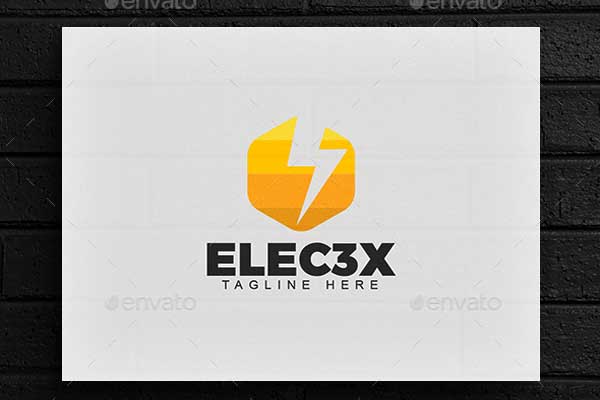 Simple Electric Logo Template