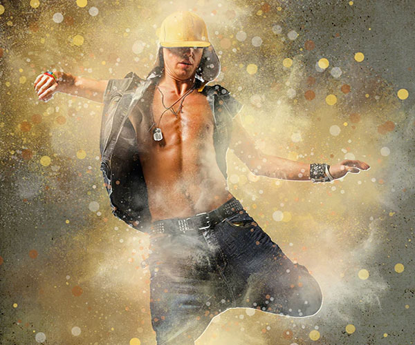 Simple Explosion Photoshop Action