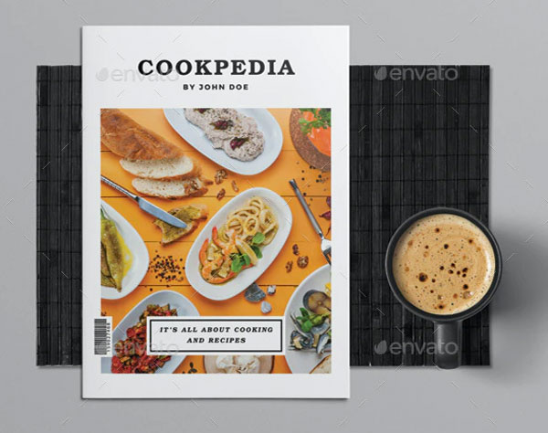 Simple Organic Food Brochure Template
