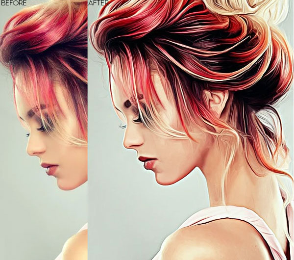 Simple Painting Bundle - Photoshop Actions