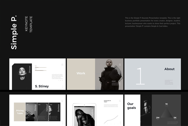 Simple Pro Keynote Template