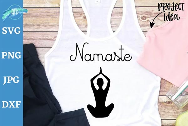 Simple SVG Yoga Logo