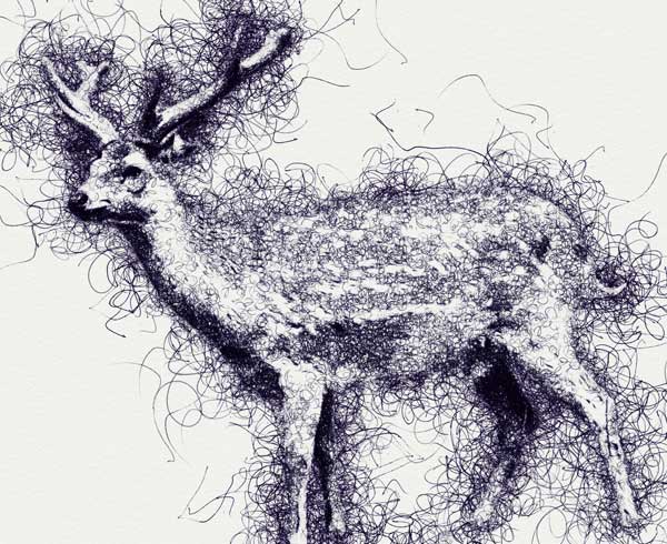 Simple Scribble Pen Sketch Photoshop Action