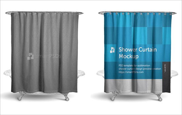 Simple Curtain Mockups Free