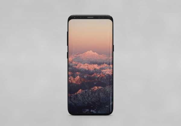 Simple Smartphone Mockup Free Psd