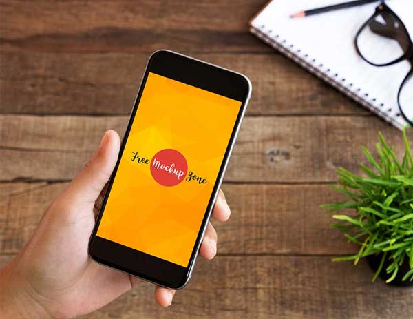 Simple Smartphone Mockup Free