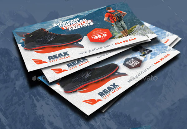 Simple Sport Shop Business Card