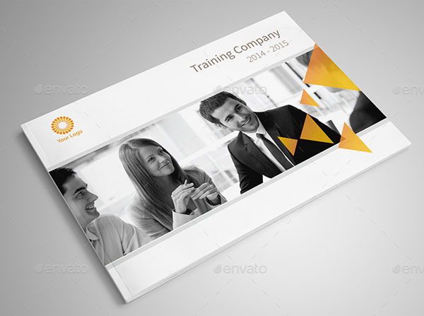 Simple Staff Training Brochure Template