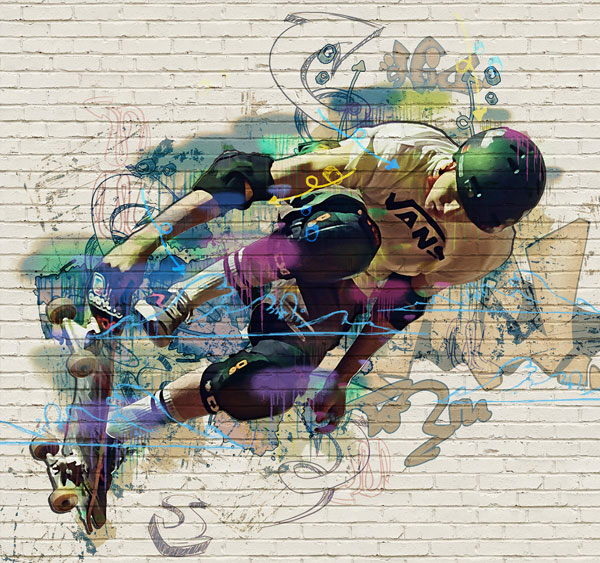Simple Street Art Styles Photoshop Action