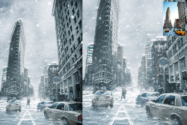 Simple Winter Photoshop Actions