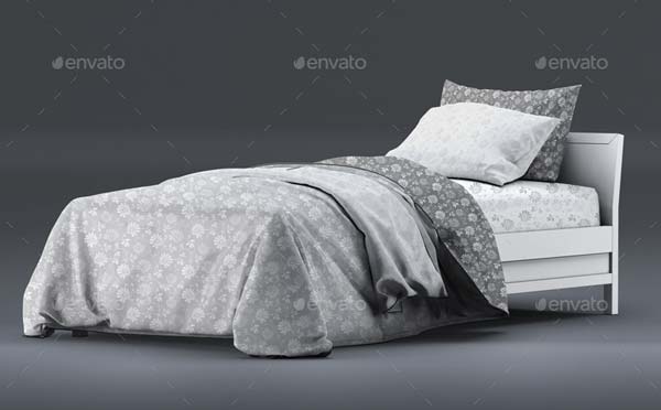 Single Bedding Mock-Up