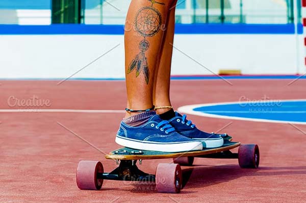 Skateboard Mockup Design