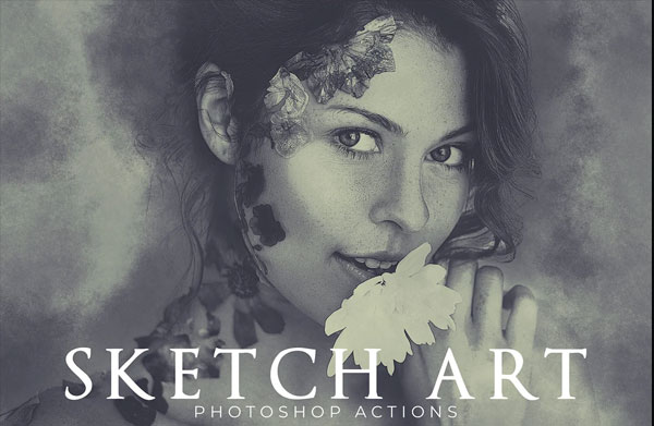 Sketch Art Photoshop Actions
