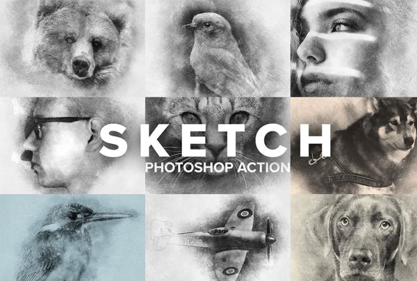 Sketch Photoshop Action