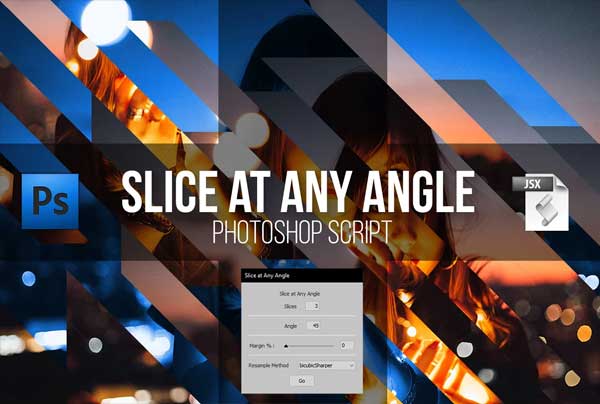 Slice at Any Angle PS Script