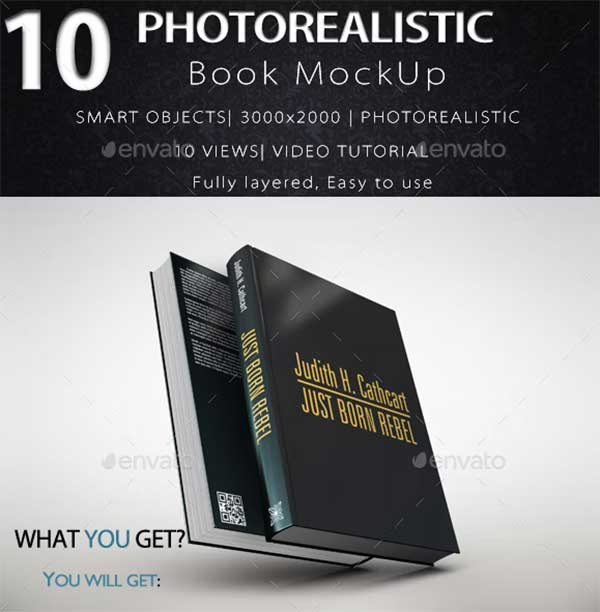 Smart Object Book MockUp