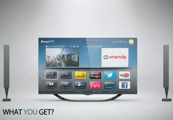 Smart Tv Mock Up